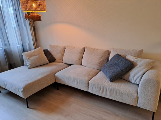 Montel Bank-2,5 Sitzer mit Chaise Longue