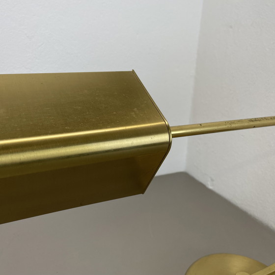 Image 1 of Seltene Xxl Space Age Messing Metall Koch und Lowy Stil Tischleuchte, Deutschland 1970S