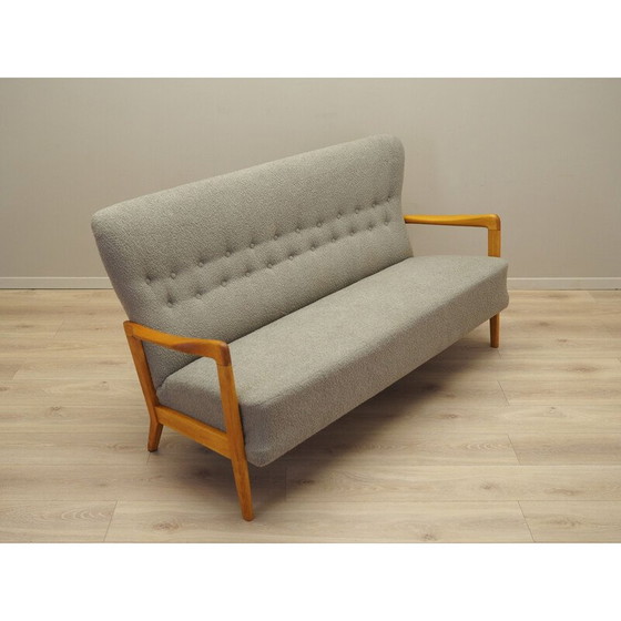 Image 1 of Vintage-Sofa aus Buche von Soren Hansen für Fritz Hansen, 1960er Jahre