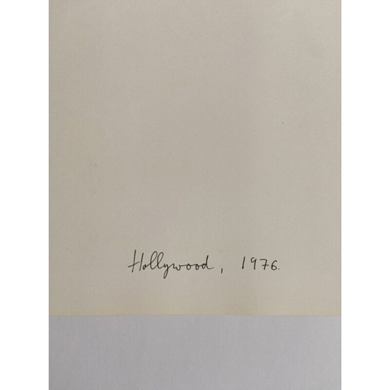 Image 1 of Klassische Lithographie "Hollywood, 1976" von Helmut Newton, 1989