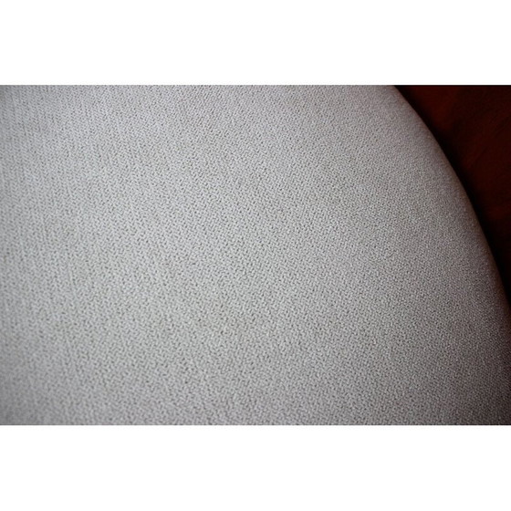 Image 1 of Satz von 4 Esszimmerstühlen aus Holz und Stoff Modell H-214 von Jindřich Halabala, 1950er Jahre