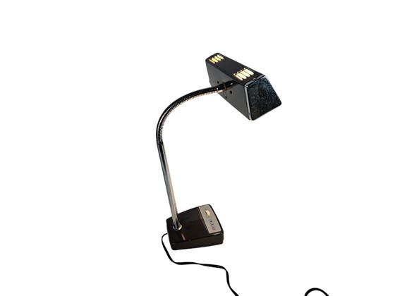 Image 1 of Kristall - Space Age - Tischlampe - Flexibler Hals - Metall - 60'S