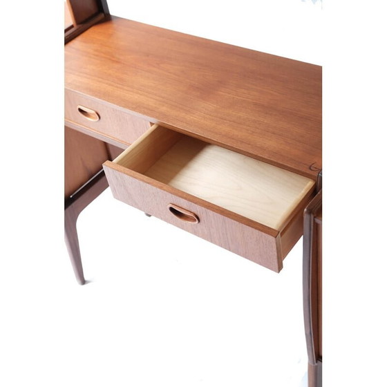 Image 1 of Vintage Teakholz-Wandschrank von Torbjorn Afdal für Bruksbo Tyristrand, Norwegen 1960er Jahre