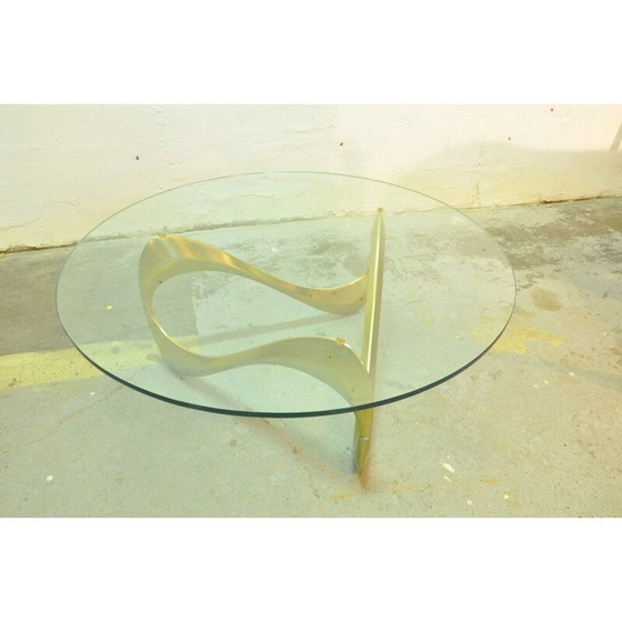 Image 1 of Vintage Couchtisch "Schlange" von Knut Hesterberg für Ronald Schmitt, Deutschland 1970