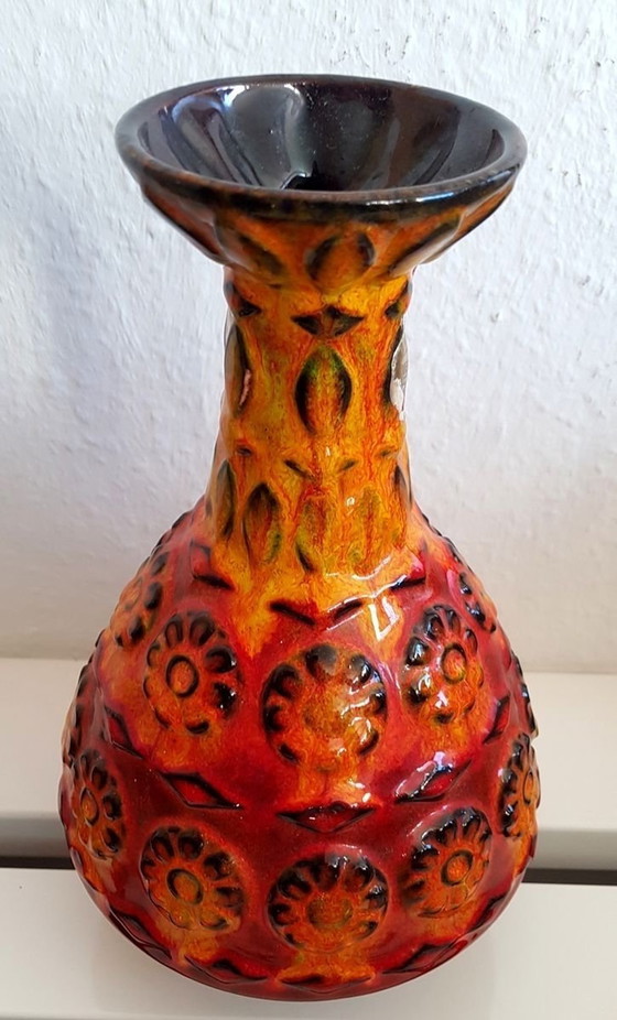 Image 1 of Keramikvase von Bay Keramik, 1970er Jahre