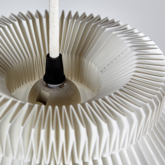 Image 1 of Hängeleuchte Modell 1-27 aus Plastikfolie von Tage Klint für Le Klint, 1940