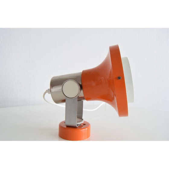 Image 1 of Vintage-Wandleuchte aus lackiertem Metall von Pavel Grus, Tschechoslowakei 1970