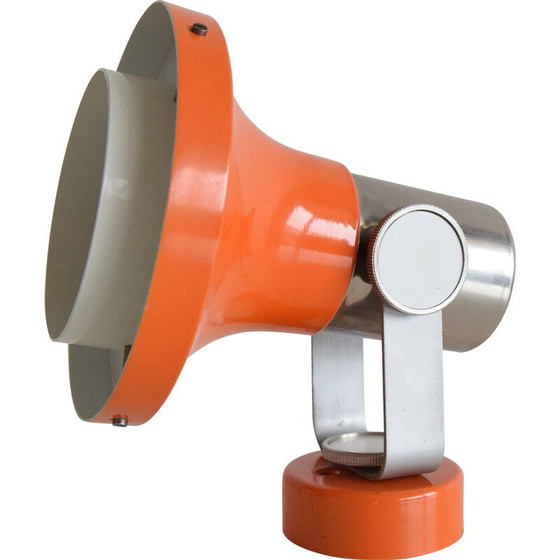 Image 1 of Vintage-Wandleuchte aus lackiertem Metall von Pavel Grus, Tschechoslowakei 1970