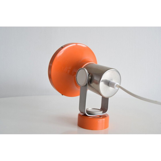 Image 1 of Vintage-Wandleuchte aus lackiertem Metall von Pavel Grus, Tschechoslowakei 1970