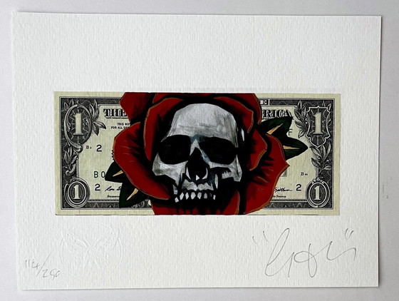 Image 1 of Copyright Dollar Skull