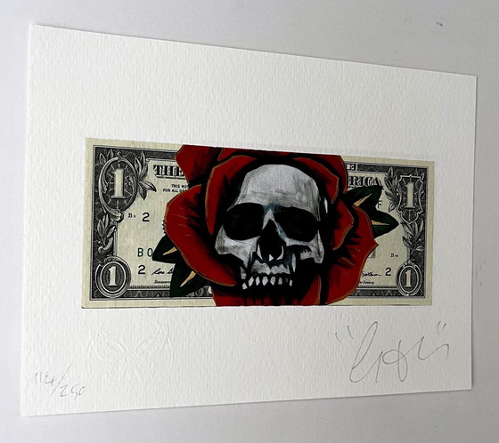 Image 1 of Copyright Dollar Skull