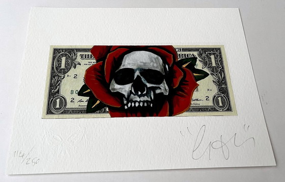 Image 1 of Copyright Dollar Skull