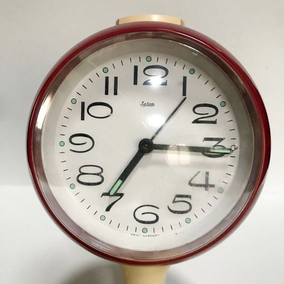 Image 1 of Großer Vintage-Wecker - Spiero - Space Age - 1960