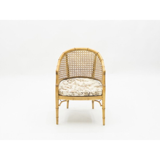 Image 1 of Paar Vintage-Sessel aus Bambusrohr 1960er Jahre