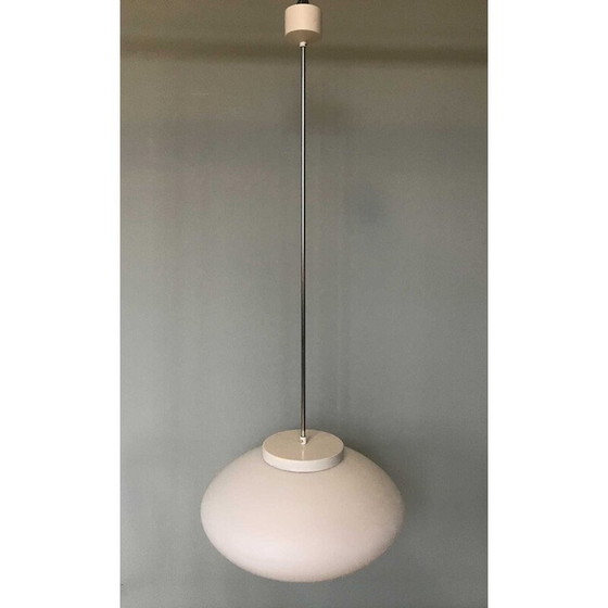 Image 1 of Ovaler Opalin-Anhänger, Vintage, 1950er Jahre