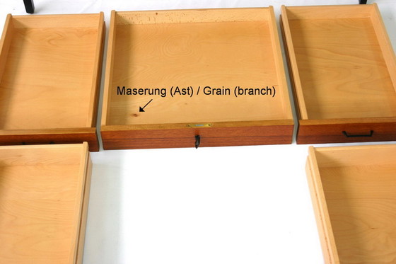 Image 1 of Georg Satink for WK Möbel, Mid Century Teak Writing Desk / Schreibtisch, Germany 1960s