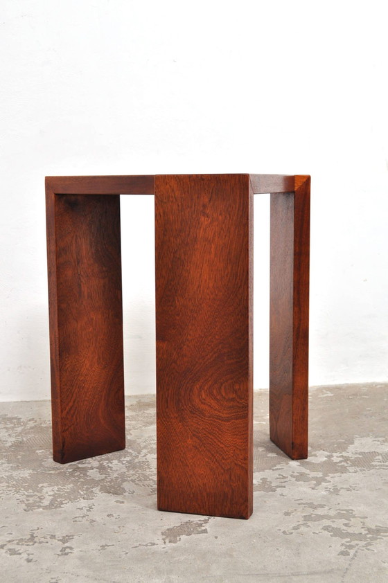 Image 1 of Mahagoni- Design Beistelltisch aus den 1960er Jahren