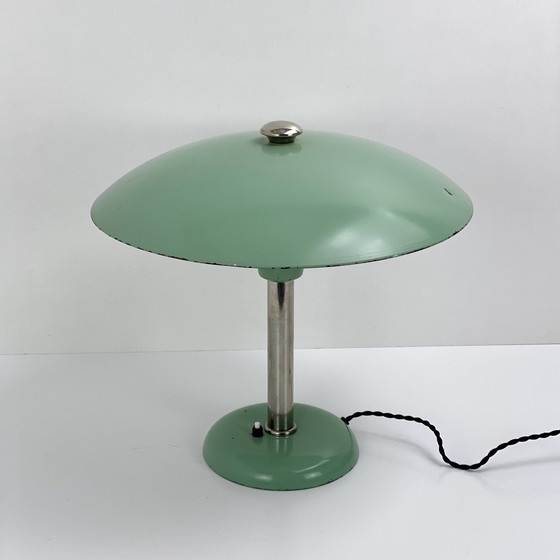 Image 1 of Bauhaus-Lampe Von Max Schumacher Für Metallwerk Werner Schröder,1930