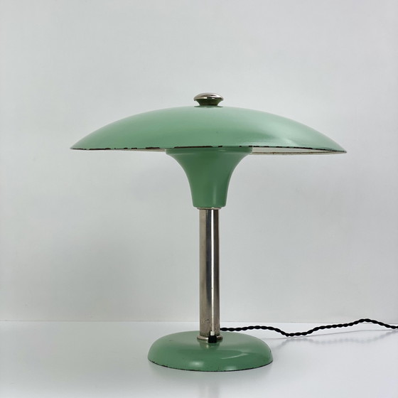Image 1 of Bauhaus-Lampe Von Max Schumacher Für Metallwerk Werner Schröder,1930
