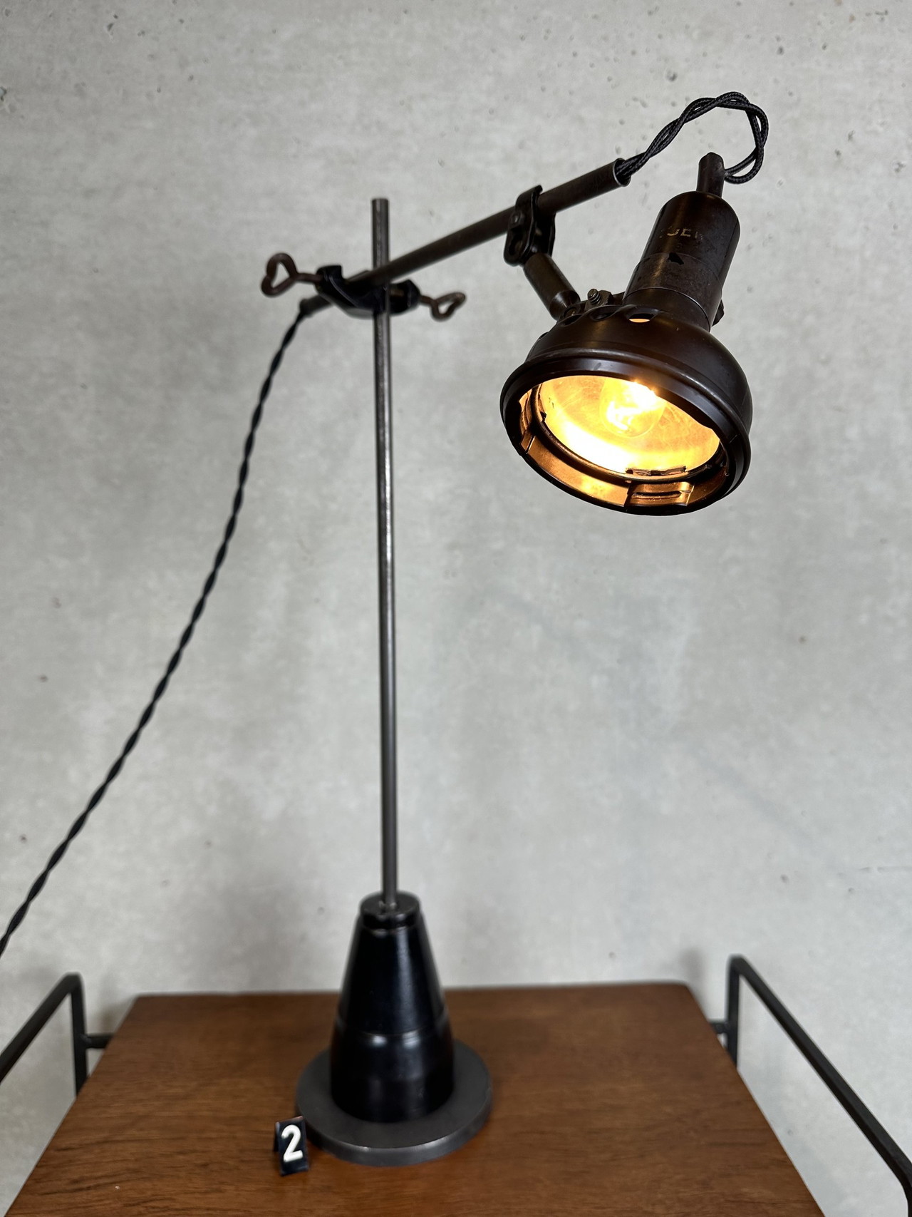 20x industrielle Singer-Lampen - Bakelit