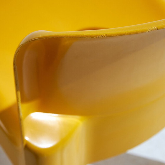 Image 1 of Kunststoffstühle Modell 4875 von Carlo Bartoli für Kartell, Italien 1970