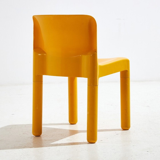 Image 1 of Kunststoffstühle Modell 4875 von Carlo Bartoli für Kartell, Italien 1970