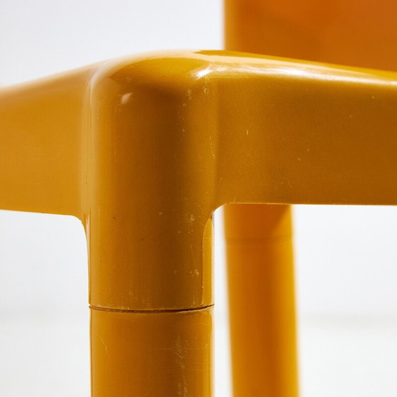 Image 1 of Kunststoffstühle Modell 4875 von Carlo Bartoli für Kartell, Italien 1970