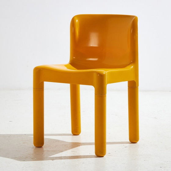 Image 1 of Kunststoffstühle Modell 4875 von Carlo Bartoli für Kartell, Italien 1970