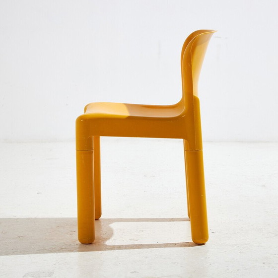 Image 1 of Kunststoffstühle Modell 4875 von Carlo Bartoli für Kartell, Italien 1970