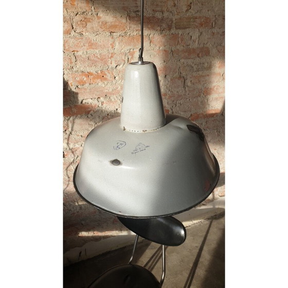Image 1 of Industrielle Hängelampe aus der Fabrik von Wilkasy A23, 1960er Jahre