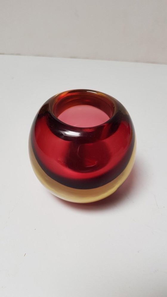 Image 1 of 2X Schalen aus Muranoglas von Flavio Poli