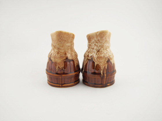 Image 1 of Keramik-Sahnegießer-Set, dänisches Design, 1970er Jahre, Produktion: Dänemark