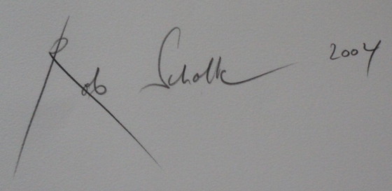 Image 1 of Rob Scholte - Olympisches Feuer - Siebdruck