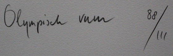 Image 1 of Rob Scholte - Olympisches Feuer - Siebdruck