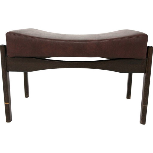 Skandinavischer Vintage Siesta Fußsack in Eichenholz von Ope- Möbler, Schweden 1960