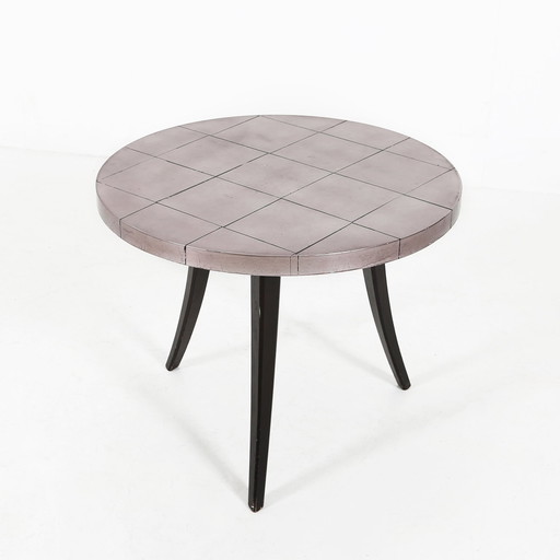 Vintage Space Age Französisch Tripot Couchtisch, 1980S