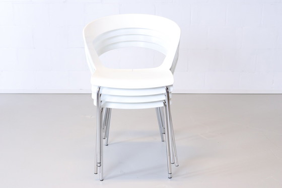 Image 1 of 4x Metalmobil Arredo Ibis Stuhl