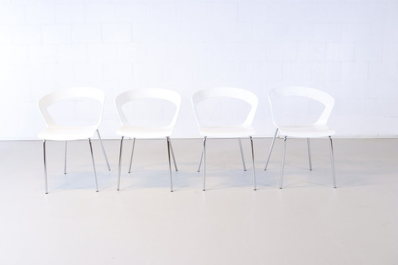 Image 1 of 4x Metalmobil Arredo Ibis Stuhl