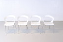 4x Metalmobil Arredo Ibis Stuhl