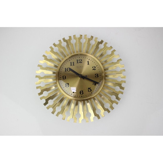 Image 1 of Vintage Wanduhr in Sonnenform, Deutschland 1980