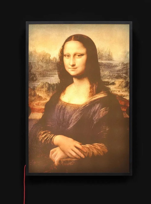 Mona Lisa IKEA x Virgil Abloh hintergrundbeleuchtet