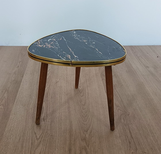 Image 1 of Pflanztisch 1950er Formica-Platte