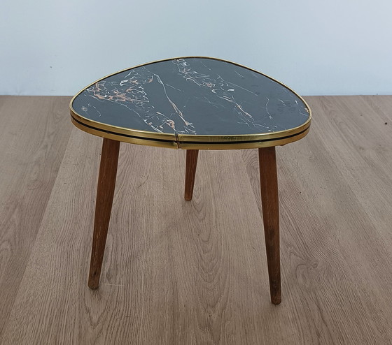 Image 1 of Pflanztisch 1950er Formica-Platte