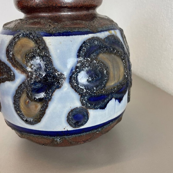 Image 1 of Paar Vintage Keramikvasen von Scheurich, Deutschland 1970er Jahre