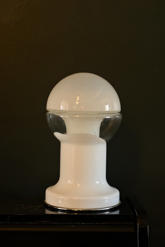 Image 1 of Space Age Tischlampe aus Muranoglas