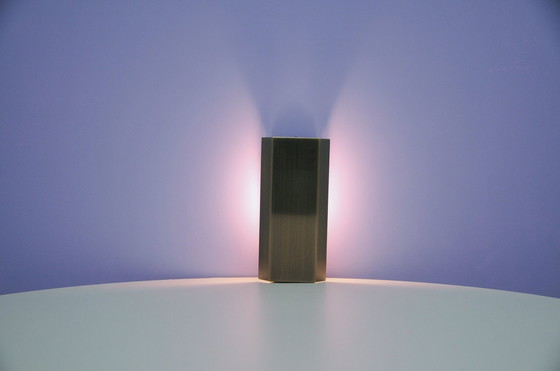 Image 1 of Gebürstetes Gold Wandleuchte Massiv