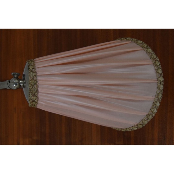 Image 1 of Verchromte Art-déco-Tischlampe, Tschechisch 1930