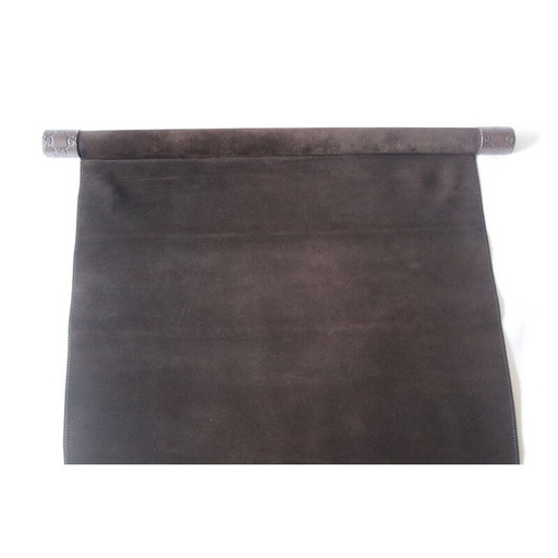 Vintage Gucci braun Wildleder Display Stand