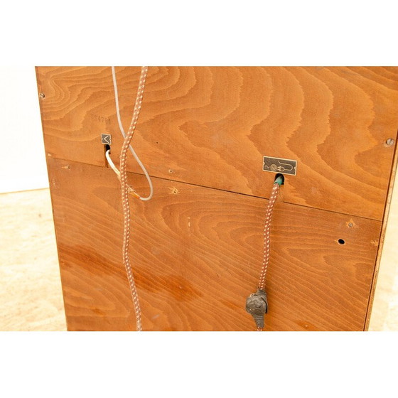 Image 1 of Vintage-Schrank mit eingebautem Grammophon und Radio, Tschechoslowakei 1950