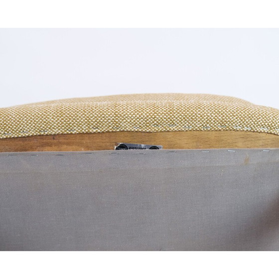 Image 1 of Paar Vintage-Sessel aus Teakholz und Wolle von Kurt Olsen für Glostrup Møbelfabrik, 1960